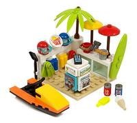 Beach Summer Shop | Inc Jetski, Surfing & Diving Gear | Made with Genuine LEGO Bricks