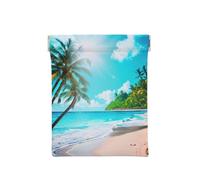 Beach Sunset Wallet, Coin Organizer, Change Holder, Small Travel Wallet, Coin Wallet, Headphone Wallet, Theme of the tropical sea, One size, fashion