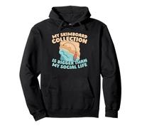 Beach Surfing Watersport - Skimboarding Pullover Hoodie