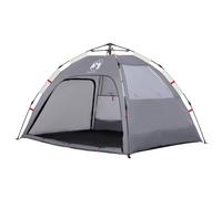 Beach Tent 2-Person Lightweight Grey Quick Release Waterproof vidaXL