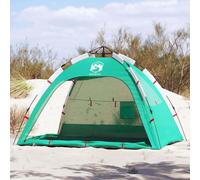 (grey) vidaXL Beach Tent 2-Person Lightweight Shelter Tent Quick Release Waterproof