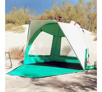 Beach Tent 2-Person Sea Green, Quick Release Waterproof Camping Shelter, 190T Polyester UV Protection, Portable Instant Outdoor Tent for Beach, Park
