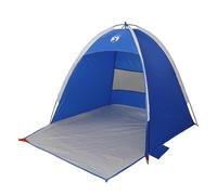 (blue) vidaXL Beach Tent 3-Person Lightweight Tent Camping Tent Shelter Waterproof