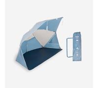 Beach Tent Compact 3-person Upf 50+ Diameter 180cm - Iwiko Grey Beige