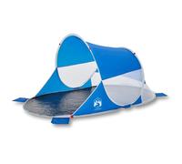 Beach Tent Lightweight Sun Shelter Azure Blue Pop-up Waterproof vidaXL