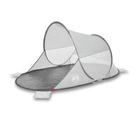 Beach Tent Lightweight Sun Shelter Shade Grey Pop-up Waterproof vidaXL