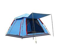 Beach Tent,Sun Shelter,Camping Waterproof Outdoor 3-4 People Double Layer Easy Set Up Anti-mosquito Green 94x94inch