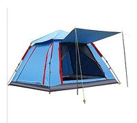 Beach Tent,Sun Shelter,Camping Waterproof Outdoor 3-4 People Double Layer Easy Set Up Anti-mosquito Green 94x94inch