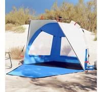 Beach Tent Sun Shelter Pop Up Shade UV Windproof Waterproof 2 Person Blue
