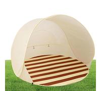 Beach Tent - Waterproof Foldable Sun Protection | Solar Tents for Beach, for Three People, Camping, Travel, Hiking, Outdoor Fishing, Summer, Family Park
