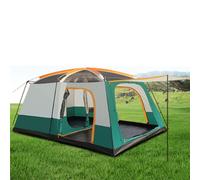 Beach Tents Sun Shade Shelter 6-8 8-12 people Large tent thickened rainproof outdoor camping two bedroom and one living camping tent,Big