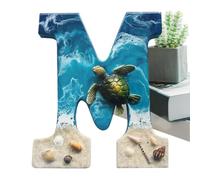 Beach Theme Letter For Wall - Beach House Decor Beach Themed Letter - Letters Decorative Beach Letters Decorative For Beach Theme Hotels