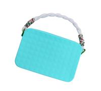 Beach Tote Bag Organizer Silicone Cell Phone Holder Accessories Purple | Soft Silicone Insert Wallet Charm for Beach Bag Accessories, Attachment Summer Pool Travel Outdoor Vacation Seaside