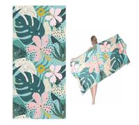Beach Towel, 180 * 80CM Large Extra Quick Drying Double Sided Fleece Towels Microfibre Beach Towels for Adults Swimming Towel Perfect for Travelling, Swimming, Holidays