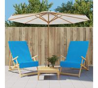 Beach Towel 2pcs Turquoise 60x135cm Cotton Blend 400GSM Quick-Dry Non-Slip Light