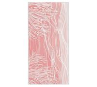 Beach Towel 90 x 180 cm, Large Microfibre Beach Towels for Adults, Sand Free Quick Dry Lightweight Travel Towel with Bag, Compact and Thin Gym Towels for Swimming Pool Yoga Travel Camping (Coral) C-66