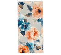 Beach Towel 90 x 180 cm, Large Microfibre Beach Towels for Adults, Sand Free Quick Dry Lightweight Travel Towel with Bag, Compact and Thin Gym Towels for Swimming Pool Yoga Travel Camping, (Rose) Z-44