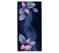 Beach Towel 90 x 180 cm, Large Microfibre Beach Towels for Adults, Sand Free Quick Dry Lightweight Travel Towel with Bag, Compact and Thin Gym Towels for Swimming Pool Yoga Travel Camping, (Blue) Z-27