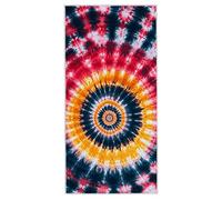Beach Towel 90 x 180 cm, Large Microfibre Beach Towels for Adults, Sand Free Quick Dry Lightweight Travel Towel with Bag, Compact and Thin Gym Towels for Swimming Pool Travel Camping (Mandala) Z-57