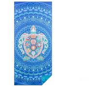 Beach Towel, Extra Large Microfibre Towel for Adult 180x80cm, Sand Free Quick Dry Lightweight Beach Towel, Double Sides with Mesh Bags for Pool, Yoga, Gym(Multicolored Turtle)