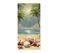 Beach Towel for Adults, Microfibre Beach Towel Summer Pattern, Large Bath Towels 100x220cm Quick Dry Sand Free Compact Lightweight, Travel Towels for Beaches, Swimming Pool, Camping, Fitness -1360