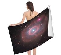 Beach Towel Galaxies Inside The Blue Dot Pattern Camping Towel Lounge Men Picnic Blanket, For Pilates, Shower, Yoga, 80x130cm