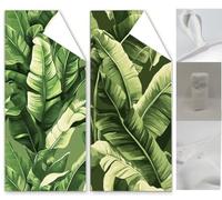 Beach Towel Green Beach Towels for Adults 35.4x70.9 inch Plant Microfibre Towel Bath Sand Free, Absorbent Quick Dry Lightweight Beach Accessories for Swimming,Holiday, Yoga, Camping,Gym Sport Wq-1084