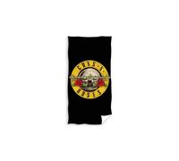 Carbotex Beach Towel Guns N' Roses 100% Cotton 140 x 70 cm Black