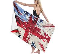 Beach Towel Large,England Flag,Quick Dry,Sand Free Microfiber Beach Towel,Summer,Sun Lounger Beach Towel,Swimmers,Outdoor Camping, Gym,Yoga,Travel-52''x32'' (80*130cm)