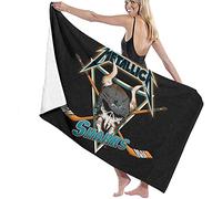 Beach Towel Large,Metallica Classic,Quick Dry,Sand Free Microfiber Beach Towel,Summer,Sun Lounger Beach Towel,Swimmers,Outdoor Camping, Gym,Yoga,Travel-52''x32'' (80 * 130cm)