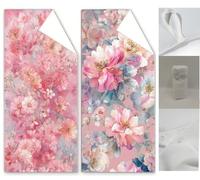 Beach Towel Pink Beach Towels for Adults 90x200 Flower Microfibre Towel Bath Sand Free, Absorbent Quick Dry Lightweight Beach Accessories for Swimming, Holiday, Yoga, Camping, Travel Towels Wq-1246