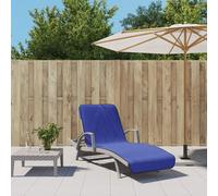 Beach towels 2pc Royal Blue 75x200cm Cotton Blend 400GSM Quick-Dry Non-Slip Pack