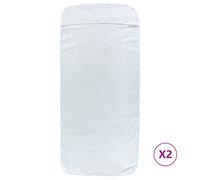 Beach Towels Bath Towels Travel Bathroom Swim Towels Fabric 400 GSM vidaXL