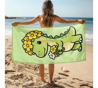 Beach Towels Blue Gold Sea Oversized Fouta Towel for Adults, Quick Dry Sand Free Lightweight Portable Towel, Universal For Holiday, Swimming Pool, Picnic 70x150 cm