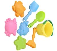 Beach Toy Kids' Sand and Water Play Set Bright Color to Attract Attention and Inspire Play for Beach Adventures Ergonomic Sand Tools for Little Hands