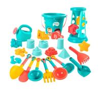 Beach Toy Set - 23 Piece Childrens Sand Digging Tools | Shovel Bucket | Summer Outdoor Play Sandbox Gift For Boys Girls, Water Games Travel Kit, Beach Creative Play