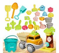 Beach Toy Set | 25-piece Fun Digging Exploration Tool | Sand Toys | for Outside Pool Water Swimming Diving Summer Vacation Family Outdoor