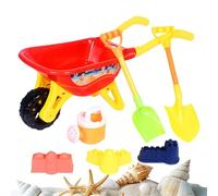 Beach Toys for Kids | Portable Interactive Bright Sandbox,Large Beach Sand Building Kit | for Party Seaside Playground Pool Family Backyard Camping Picnic Activities Indoor Home
