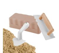 Beach Toys - Lightweight Beach Games | Beach Sand Toys for | Sand and Water Play Set | Waterwheel Beach Set | Multi-functional, Educational Shovel Brick Model For Summer Vacation, Poolside