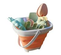 Beach Toys - Sand Castle Kit, Modern Play Accessories | Outdoor Shovel Bucket Pack, Kids Pail Rake Tools, Summer Digging Fun Bundle, Toddler Scoop Mold Collection, Water Game Figures, Sand Equipment S