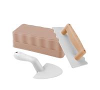 Beach Toys - Sand Toy | Beach Bucket | Abs Educational Shovel Brick Model, Animal Sand Mold Sets, Ideal for Summer Beach Outdoor Activities for Boys, Girls Kids - Brown and Green