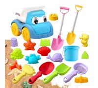 Beach Toys Set for Kids - 19 PCS Teamwork Development, Play Sand Toy, Beach Set Kids | Sand Toys Sett for Backyard Playground Park Picnic Camping Outdoor