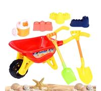 Beach Toys Set | Interactive Sandbox Games with Cart Shovels - Sand Toys Building Set - for Activities, Backyard, Camping, Family, Home, Indoor, Lawn, Party, Picnic, Pool, Sea Side