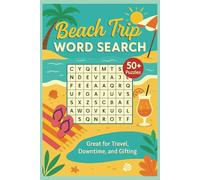 Beach Trip Word Search: Easy-to-Read Puzzles Featuring Summer, Surf, and Seaside Fun