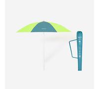 Beach Umbrella 2 Person Upf 50+ - Paruv Windstop Blue Yellow