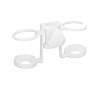 Beach Umbrella Cup Holder, Beach Cup Holders Umbrella Cup Holder Attachment Umbrella Table Tray Sunumbrella Hanging Drink Holder for Beach, Patio, Garden, Swimming Pool, White