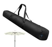 Beach Umbrella Storage Bag, 57 Inch Waterproof Outdoor Umbrella Carrying Bag, Foldable Parasol Storage Pouch With Strap, Portable Umbrella Bag Protective For Beach Parasol, Patio, Hammock