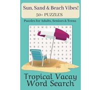 Beach Vacay Word Search Puzzle Book: Fun Word Search Book With Easy To Read Print About Beach Vacations, Sunny Destinations and Fun 6x9 inches, 110 ... - great for Gifts, Vacations and Relaxing