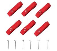 Beach Volleyball Cables, Beach Volleyball Boundary Cords - Beach Volleyball Boundary Ropes for Sand Courts | Portable Volleyball Cables Included with Stainless Steel Spikes for Beach