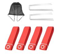 Beach Volleyball Lines - Set Of Boundaries For Marking Outdoor Volleyball | Foldable Sports Accessories For Park Backyard | Portable Court Boundary Lines For Pr